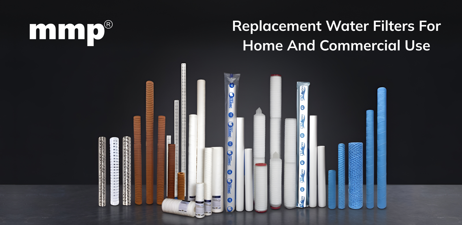 Replacement Water Filters for Home and Commercial Use