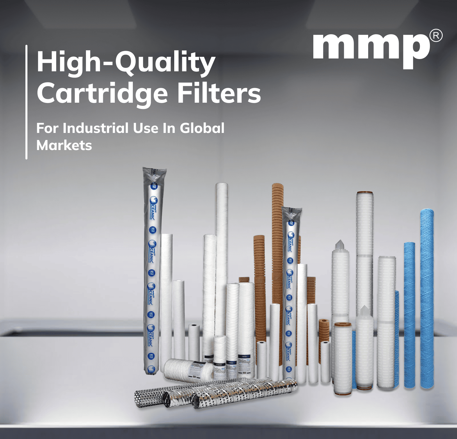 High-Quality Cartridge Filters for Industrial Use in Global Markets