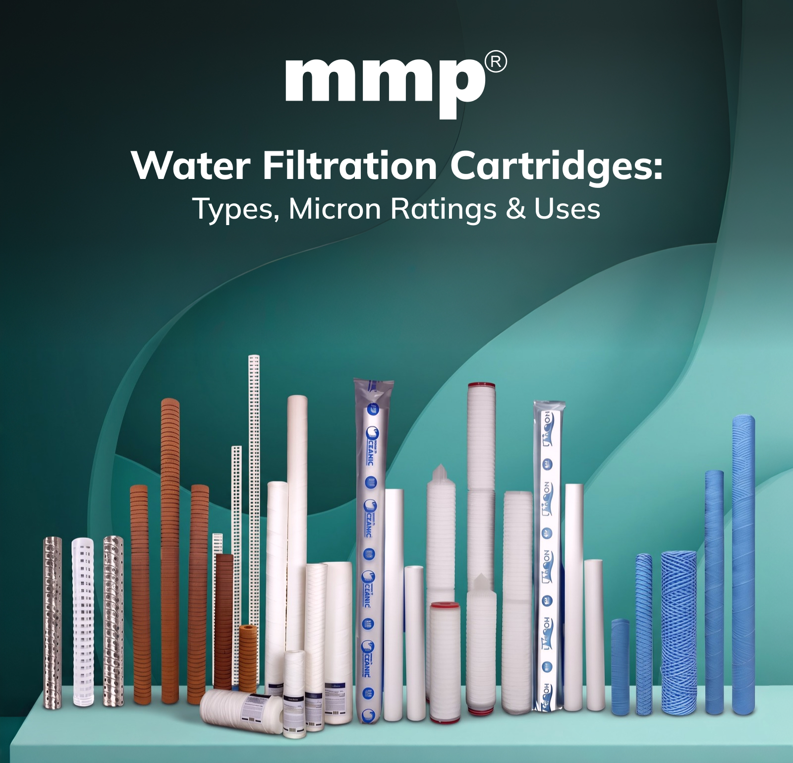 Water Filtration Cartridges: Types, Applications, Micron Ratings & Filtration Methods