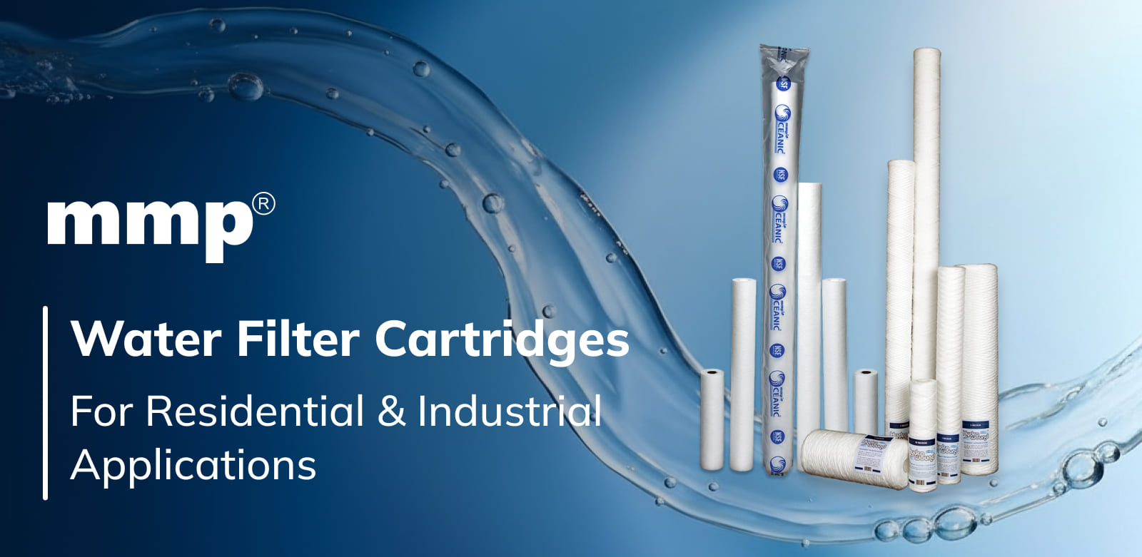 Residential & Industrial Water Filter Cartridge Solutions