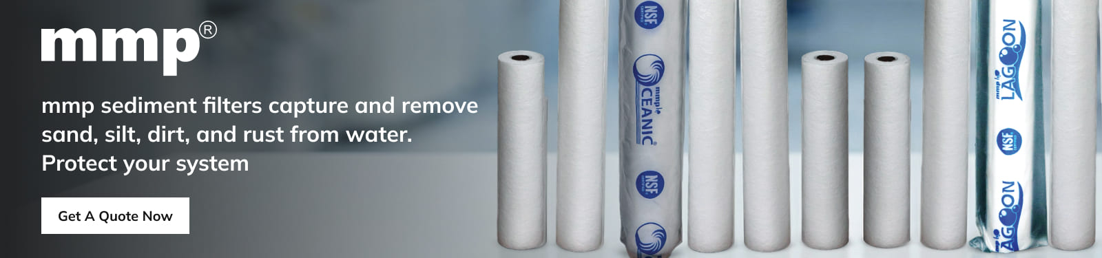 sediment filter for well water